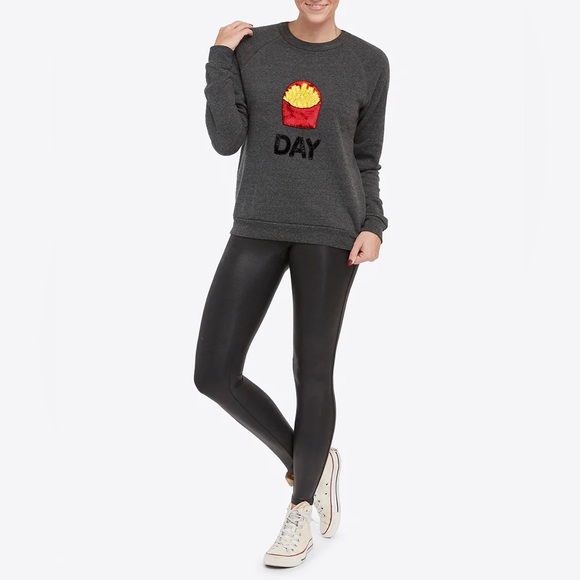 * NWOT Authentic Bow & Drape Sweatshirt - Picture 6 of 6